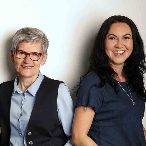 Barbara und Joanna - das Herz von Herbstbetreuung